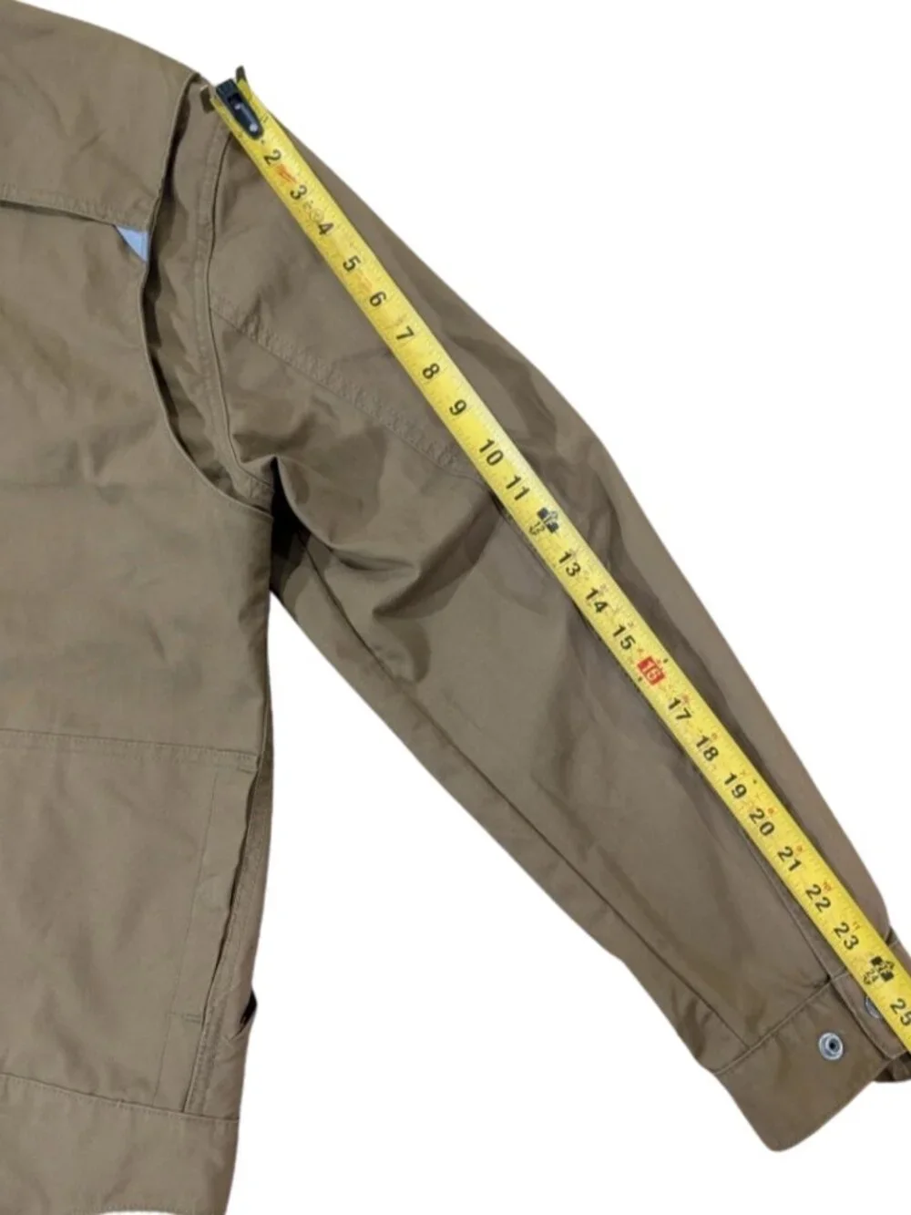 Levi's Red Tab Hooded Field Jacket Mens XL Brown Utility Canvas Military Coat